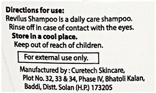 Revilus Shampoo 100Ml
